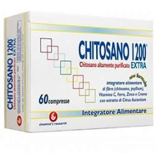 CHITOSANO 1200 EXTRA 60 COMPRESSE
