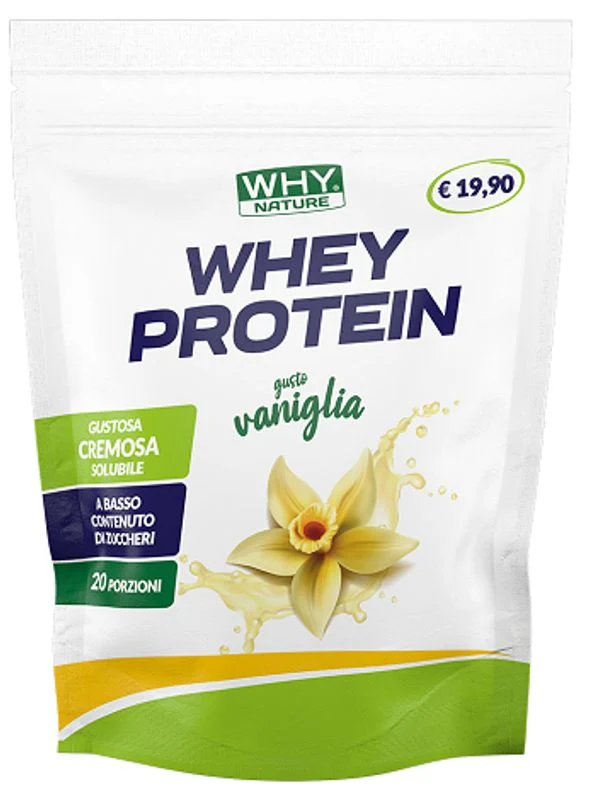 Why Nature Whey Protein Vaniglia 400g