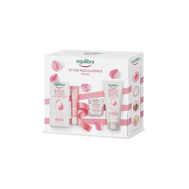 Equilibra Viso Kit Viso Rosa Ialuronica Special