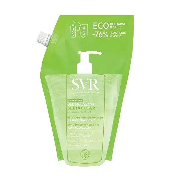 Sebiaclear Gel Moussant Refill 400ml
