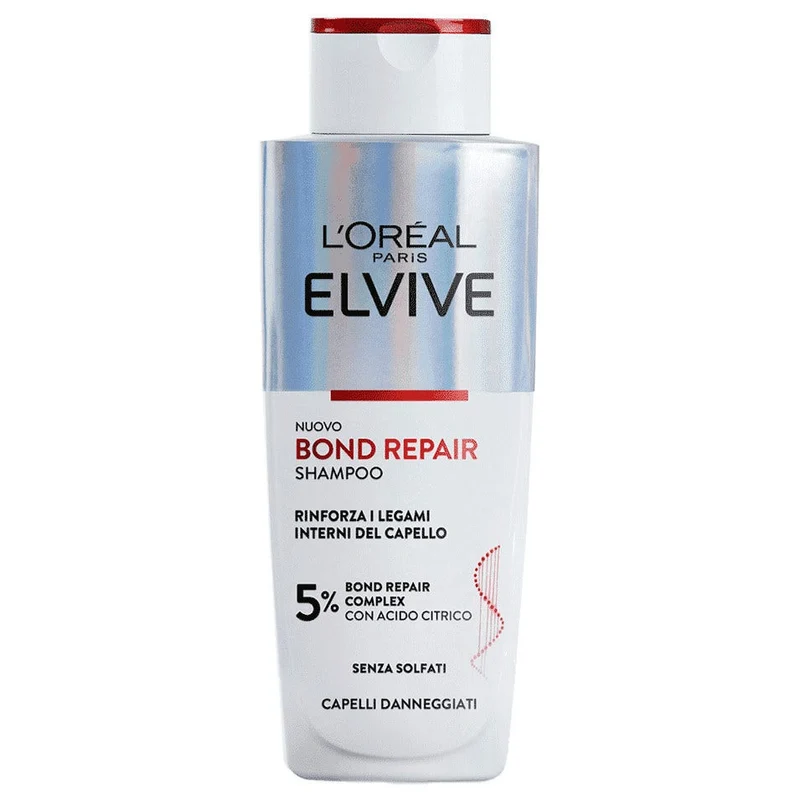 L'Oréal Paris Elvive Bond Repair Shampoo Per Capelli Danneggiati 200ml