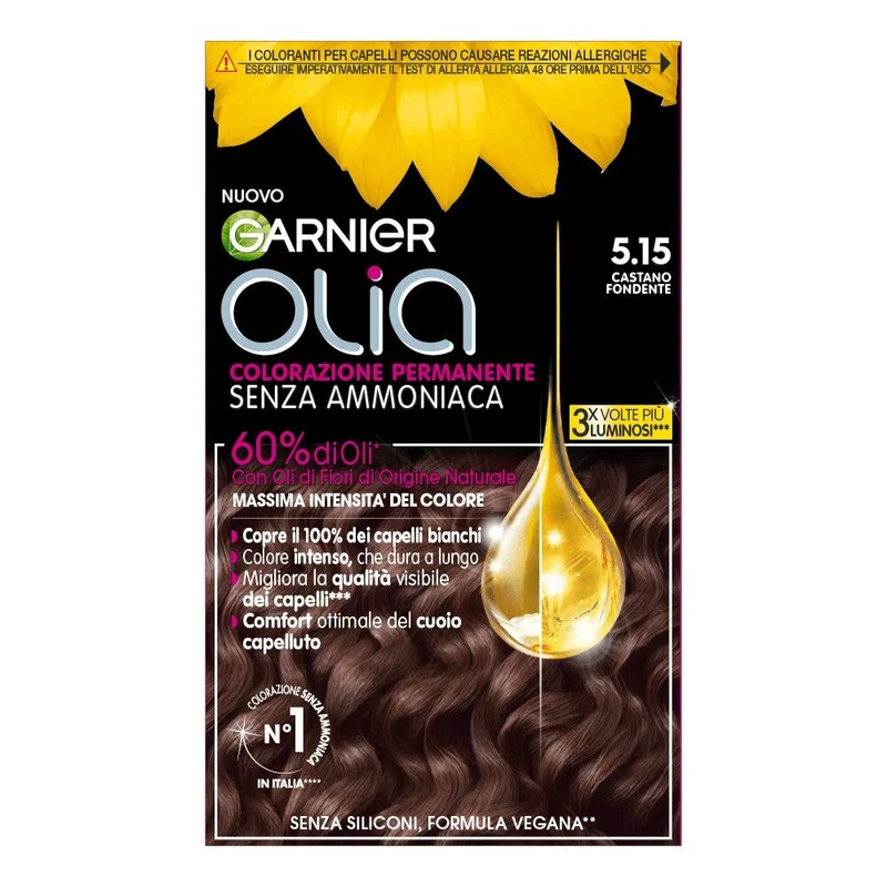 Garnier Olia Colorazione Capelli 5.15 Castano Fondente
