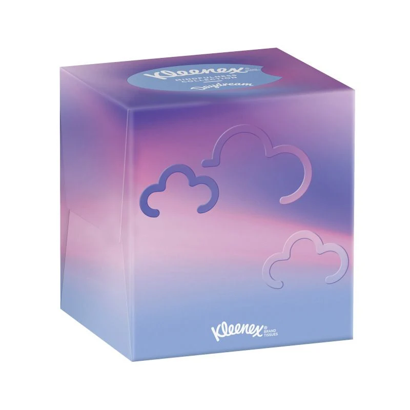 Kleenex Mindfulness Collection Cubo fantasia assortita 48 fazzoletti