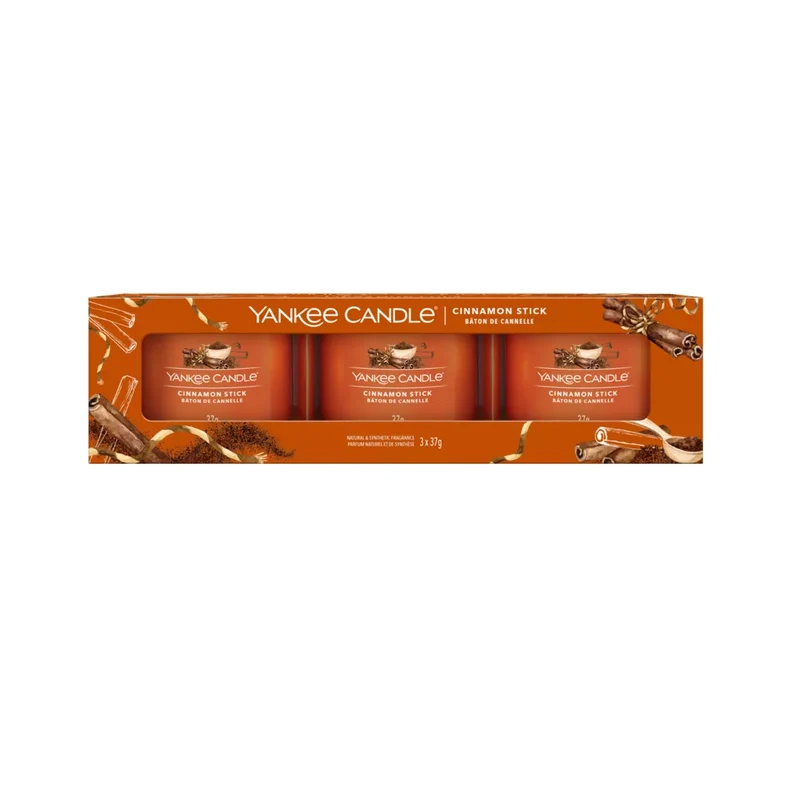 Filled Votive - Cinnamon Stick