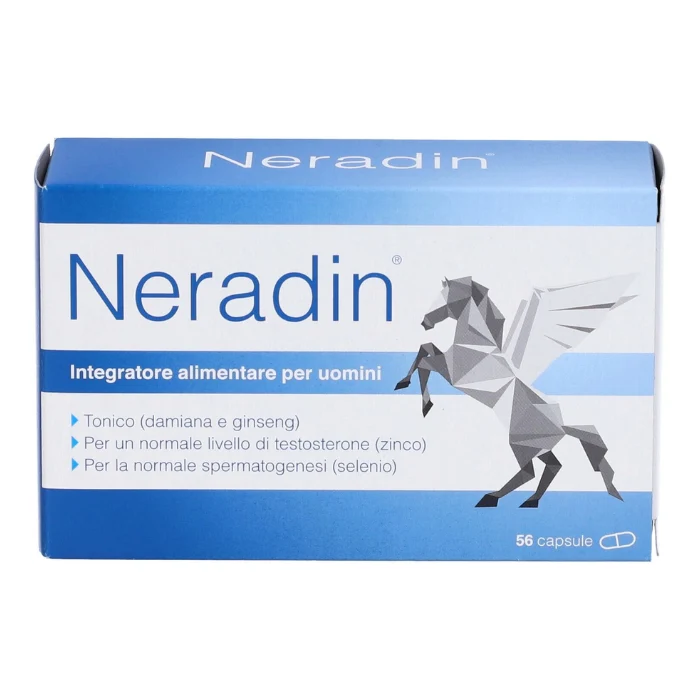 Neradin Integratore Alimentare per Uomini, 56 Capsule