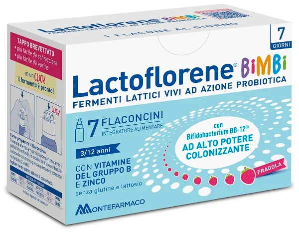 Lactoflorene Bimbi 7 Flaconcini Da 10ml