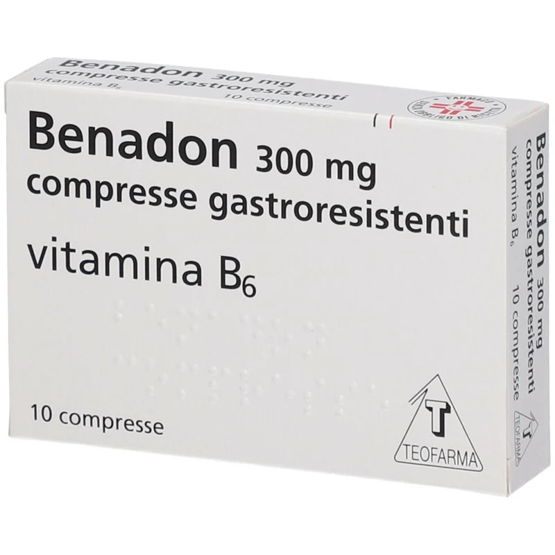 Benadon 300mg 10 Compresse Gastroresistenti