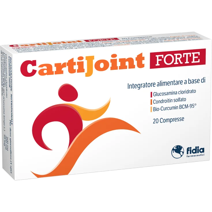 Cartijoint Forte Integratore Alimentare per il Benessere delle Articolazioni 20 Compresse