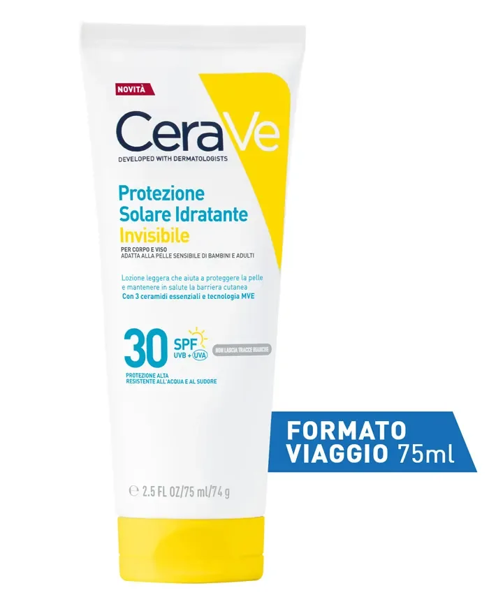 Cerave Protezione Solare Idratante Invisibile 75ml SPF30