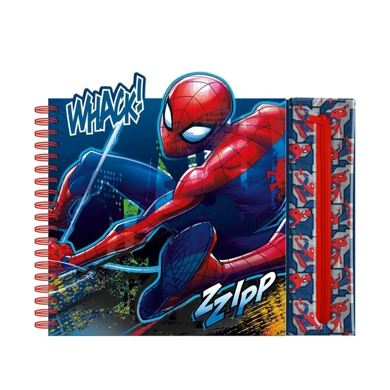 Spiderman Notebook con Astuccio