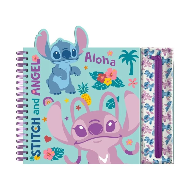 Stitch Notebook con Astuccio