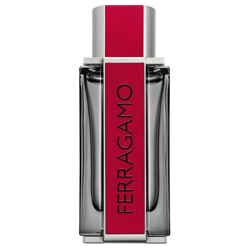 Ferragamo Red Leather Men