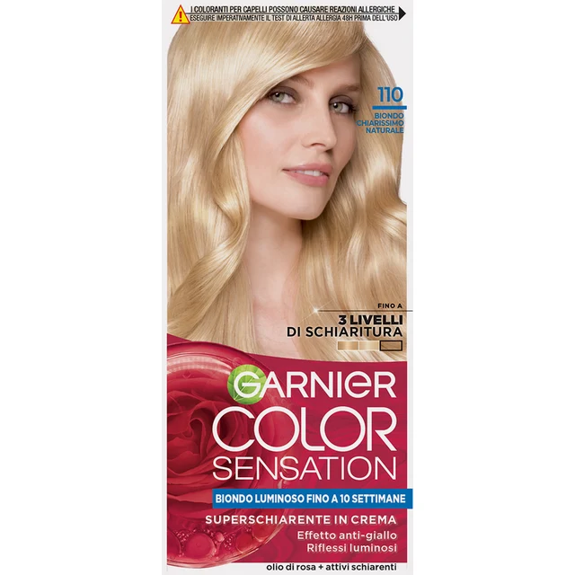 Garnier Color Sensation Colorazione permanente 110 Biondo Chiarissimo Naturale