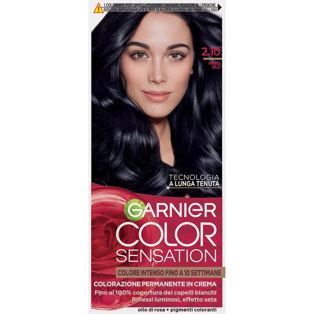 Garnier Color Sensation Colorazione permanente 2.10 Nero Blu