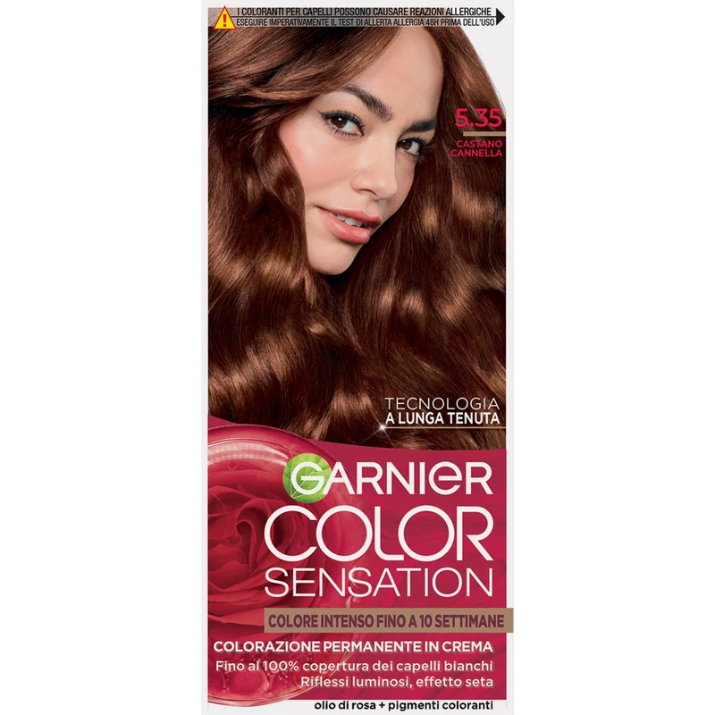 Garnier Color Sensation Colorazione permanente 5.35 Castano Cannella