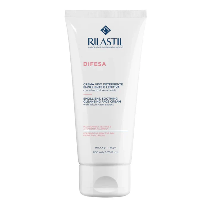 Rilastil Difesa Crema Viso Detergente Emolliente e Lenitiva 200ml