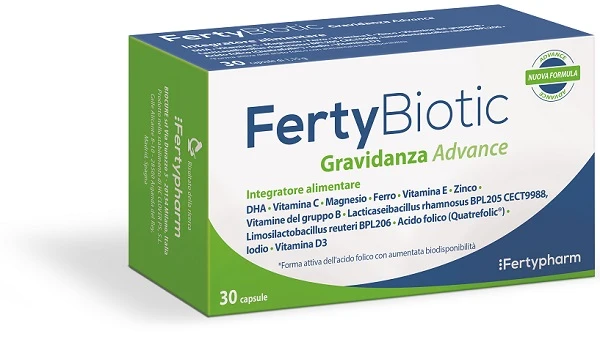 Fertybiotic Gravidanza Advance 30 Capsule da 1,15 g