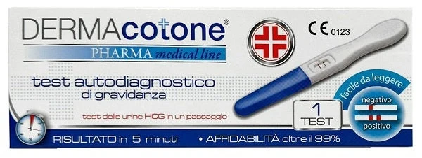 Test Autodiagnostico di Gravidanza Dermacotone 1 Pezzo