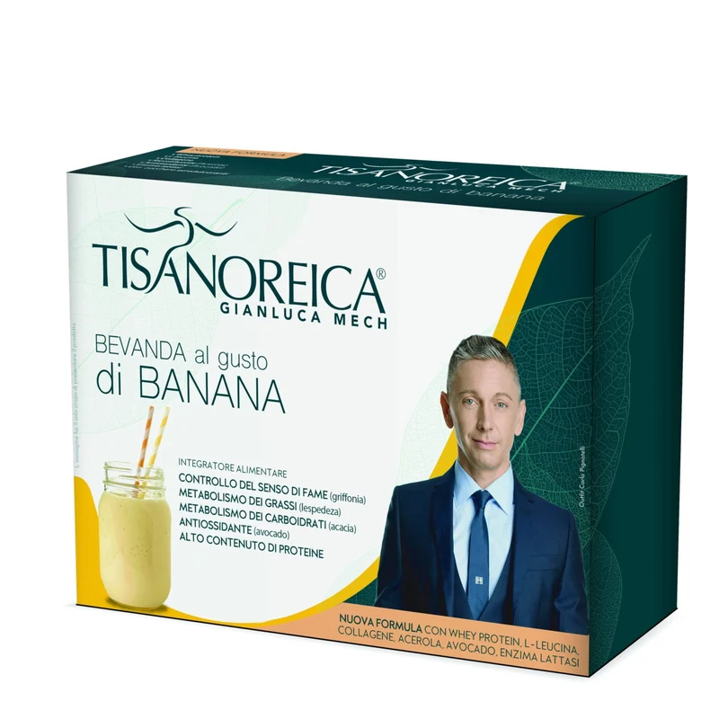 Tisanoreica Bevanda Banana 4x28g