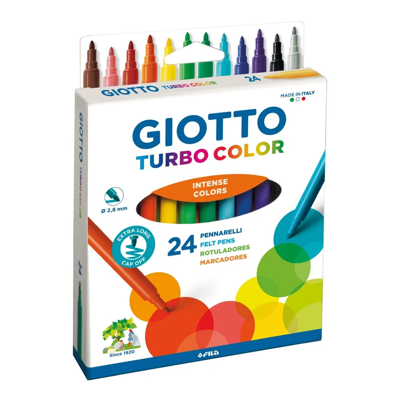 PENNARELLI GIOTTO TURBO COLOR ast. 24 pz