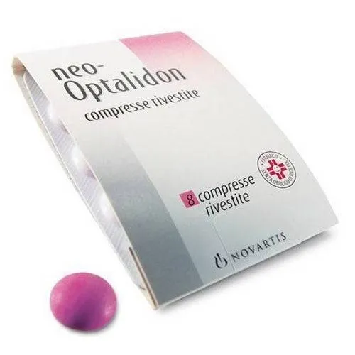 Neooptalidon 200 mg+125 mg+25 mg compresse rivestite