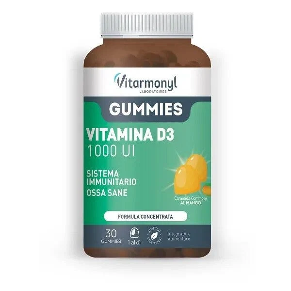 Vitarmonyl Gummies Vitamina D3 1000UI 30 Caramelle Gommose