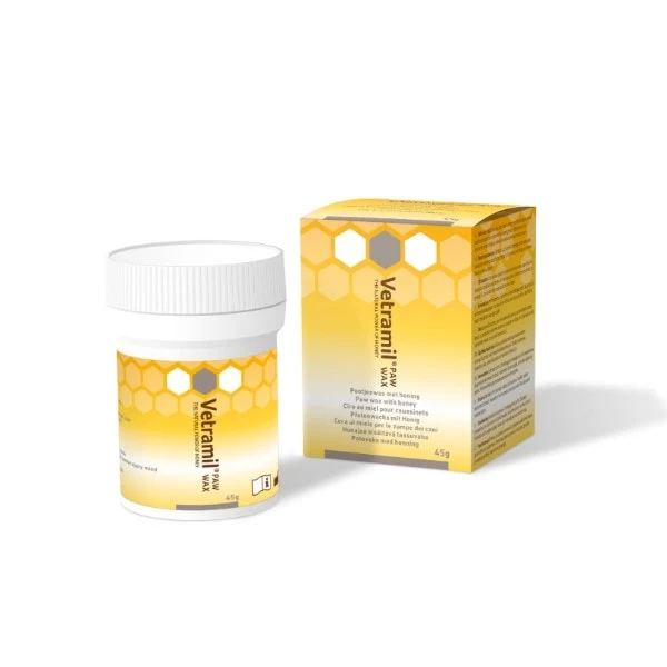 Bfactory Vetramil Paw Wax Cera Protettiva Per Cuscinetti Delle Zampe 45g