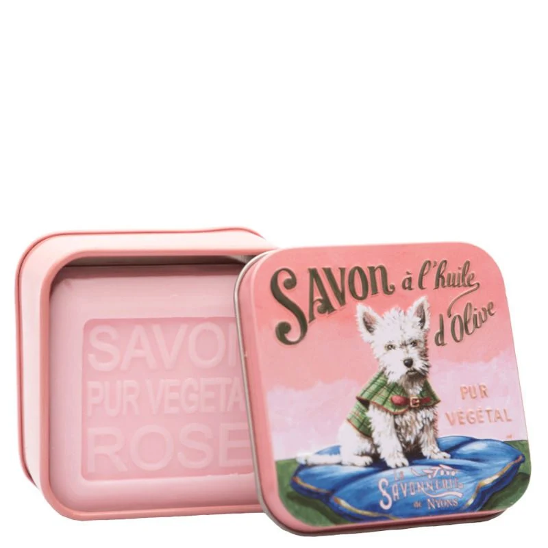 La Savonnerie De Nyons Sapone Alla Rosa Con Olio di Oliva 100g