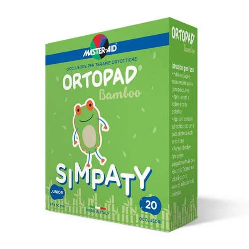 CEROTTO OCULARE PER ORTOTTICA ORTOPAD SIMPATY M 5,4X7,6 20 PEZZI
