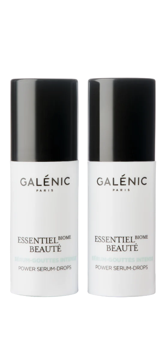 Galenic Essentiel Biome Beauté Siero Viso Gouttes Intense 2x9ml