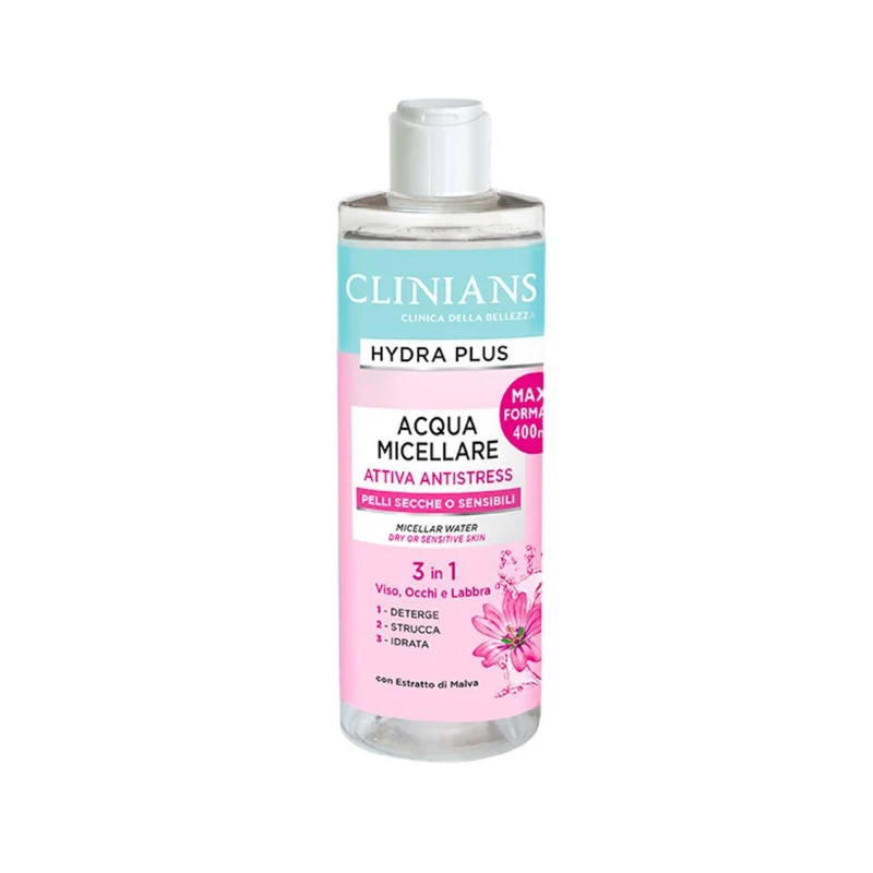 Acqua Micellare Detergente Antistress 3 in 1