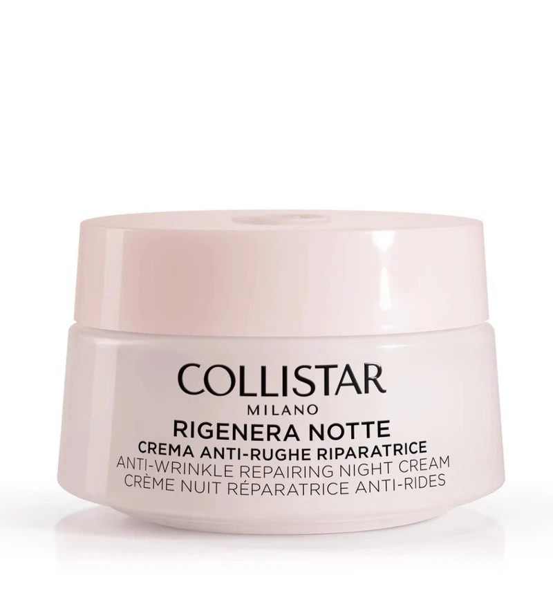 Collistar Rigenera Notte crema anti-rughe riparatrice viso e collo 50ml