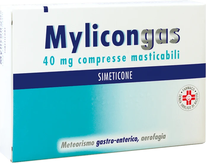 Mylicongas 40 mg compresse masticabili