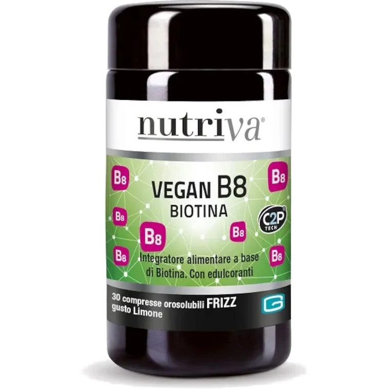 Nutriva Vegan B8 Fizz Limone 30 Compresse