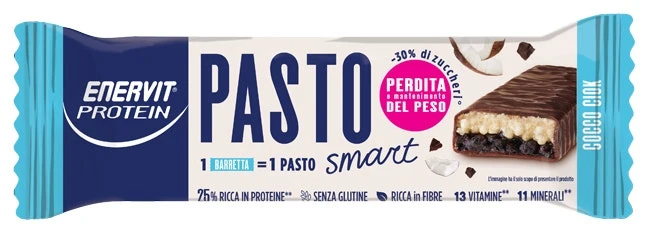 Enervit Protein Barretta Pasto Sostitutivo Cocco/Ciok 55g
