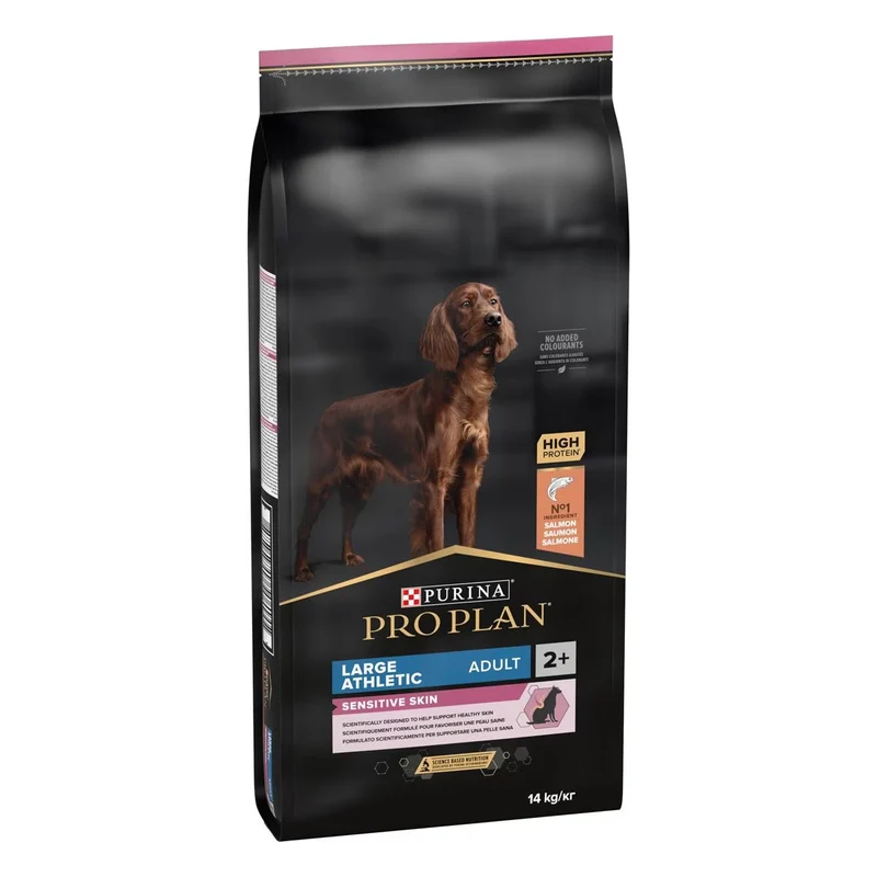 Purina Pro Plan Large Athletic Adult Sensitive Skin Cibo Secco Con Salmone Cani Adulti 14 kg