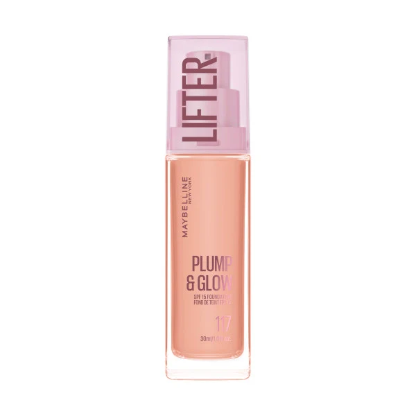 Maybelline New York Lifter Plump & Glow Fondotinta Face Lifter 117