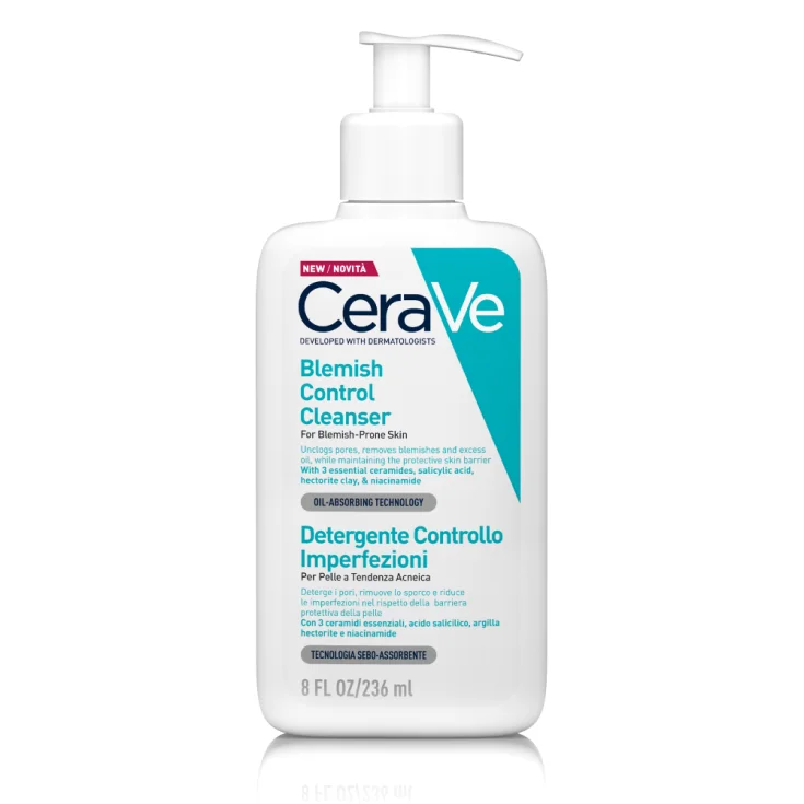Cerave Detergente Controllo Imperfezione Pelle Acneica 236ml
