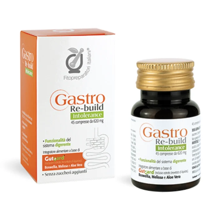 Gastro Re-build Intolerance Fitopreparatori 45 Compresse