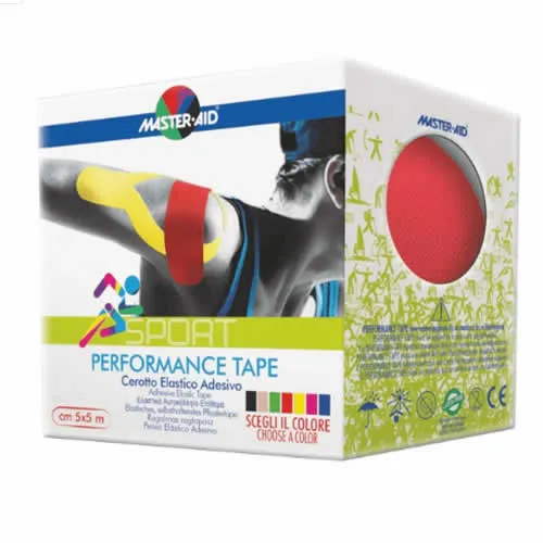 MASTER-AID SPORT PERFORM RED TAPING NEUROMUSCOLARE 5 X 500 CM