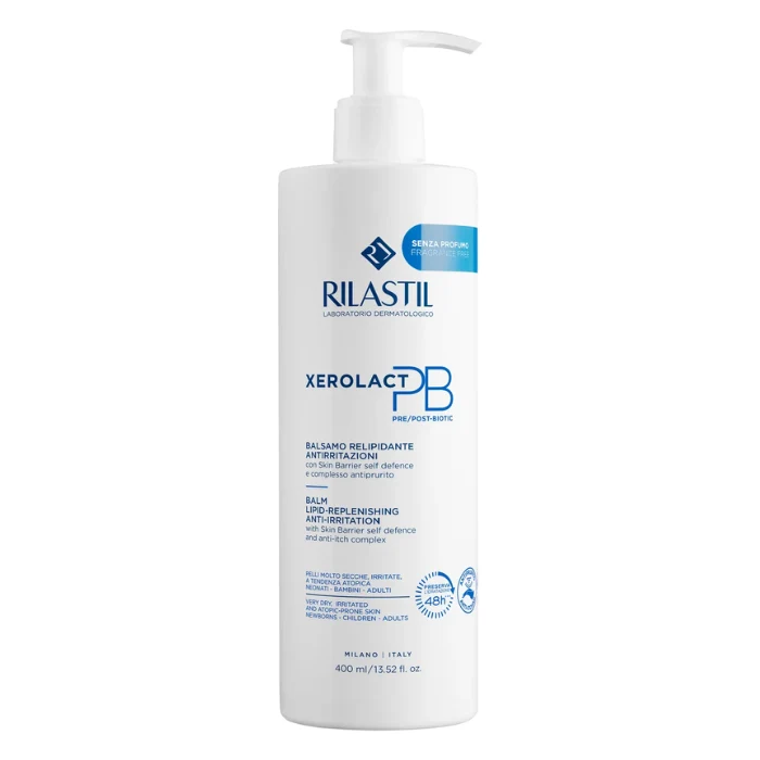 Rilastil Xerolact Pb Balsamo Relipidante Anti-Irritazioni Per Pelli Molto Secche 400ml