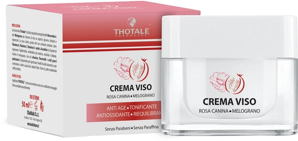 Thotale Crema Viso Rosa Canina e Melograno 50 ml