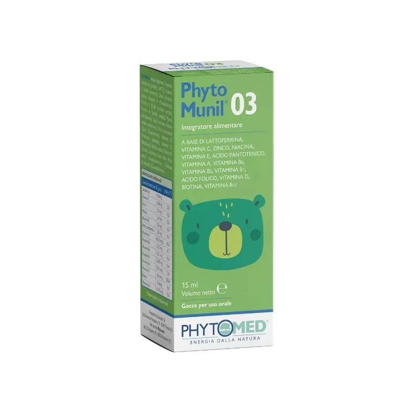Phytomunil 03 Gocce Integratore per Difese Immunitarie 15 ml