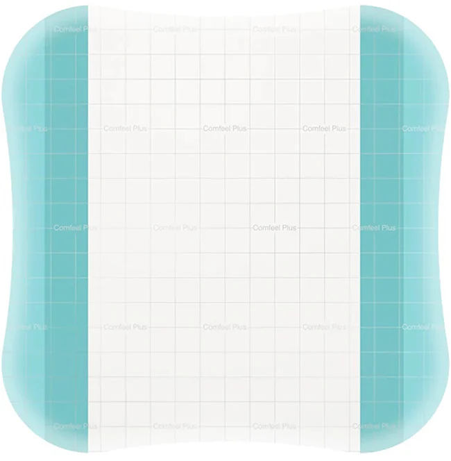 MEDICAZIONE SPECIALE ATTIVA TRASPARENTE CON IDROCOLLOIDE COMFEEL PLUS 20X20 CM 5 PEZZI