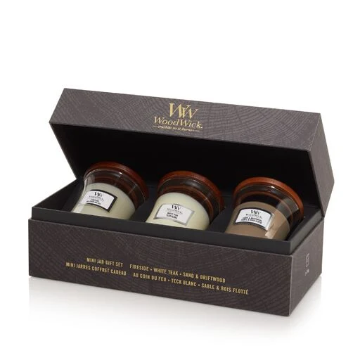 Woodwick - Confezione regalo candele piccole
