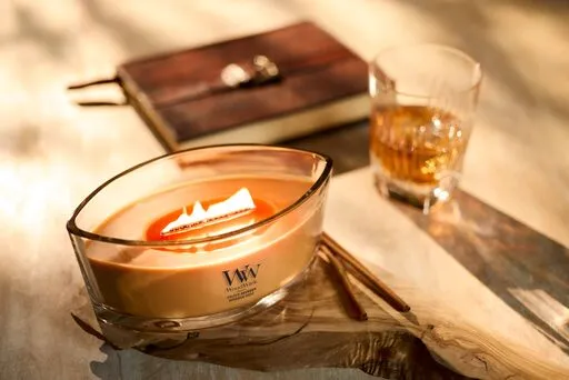 Woodwick - Candela Ellipse Golden Bourbon