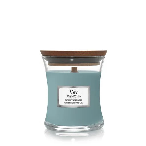 Woodwick - Candela Piccola Evergreen Cashmere