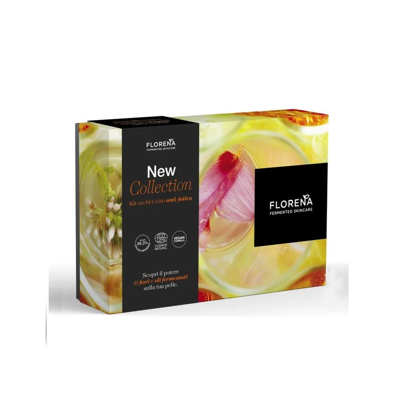 Florena Fermented Skincare New Collection, Kit Occhi & Viso Anti-fatica