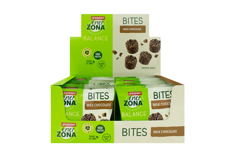 Enerzona Bites Milk Chocolate 24 Minipack Da 24g