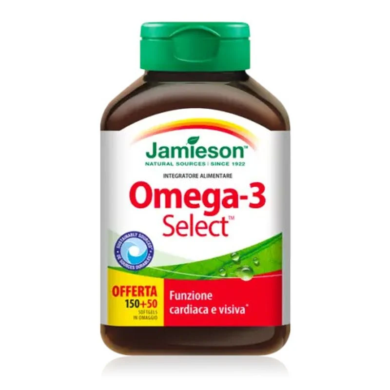 Jamieson Omega 3 Select 150+50 Softgels